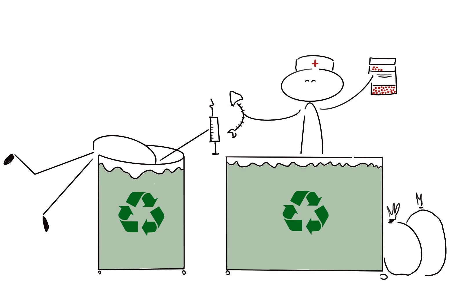 Eco-infirmier contre le gaspillage