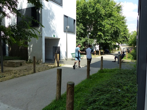 Le foyer de migrants où s'est rendue l'équipe de la CPTS.