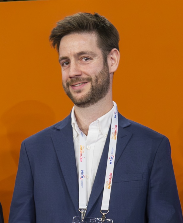Benoît Chalancon, lauréat du prix du "Jeune chercheur"