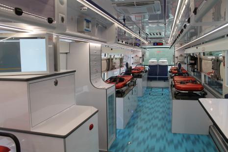 Intérieur de l'EVACARe
