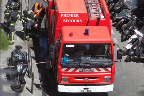 Sapeurs-pompiers de Paris en intervention