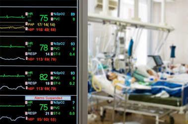 patient en réanimation constantes vitales