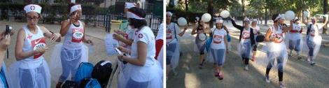  Les filles d’Izeos courent la Parisienne 2012 