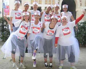  Les filles d’Izeos courent la Parisienne 2012 