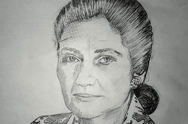 Simone Veil dessin