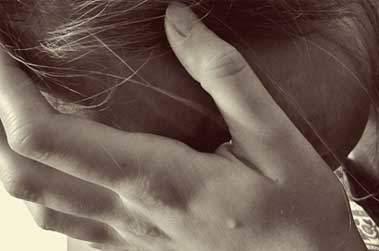 Femme dépression tristesse