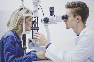 opticien patiente
