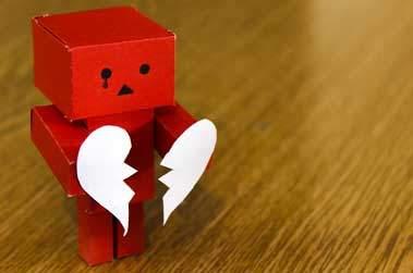 Le coeur brisé le coeur n