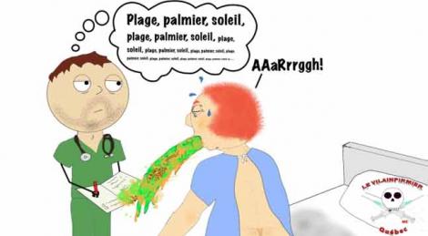 patient qui vomit