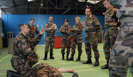 Christophe infirmier militaire