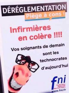 Infirmières en colère