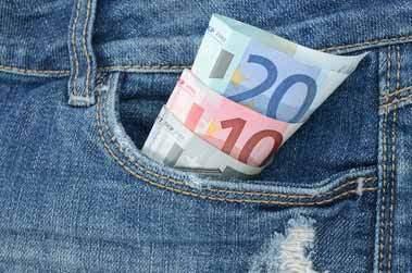billets euro poche