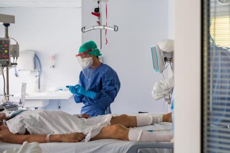 38 % des femmes ayant une IC hospitalisées en réanimation ou décédées