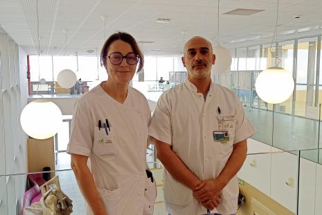 Dr Marie-Laure Eszto et Dr Marwan Yassine