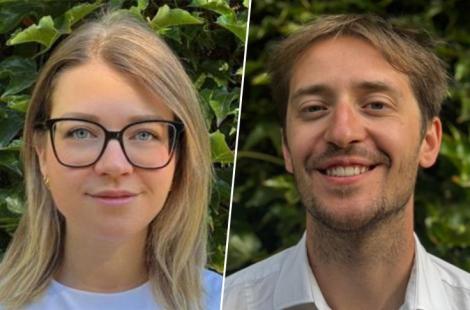 Mélanie Debarreix et Arthur Poncin