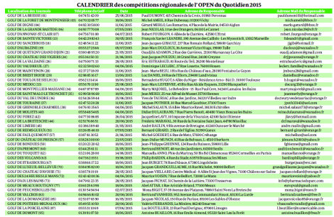 45 compétitions en régions et un grand tournoi de fin d'année au Maroc (Agadir)