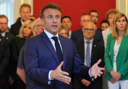 Macron à Annecy