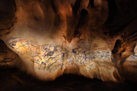 La fresque des lions