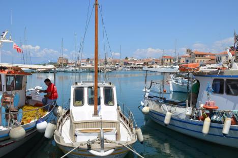 Le port d'Égine