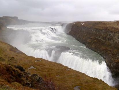Islande-Chutes de Gullfoss