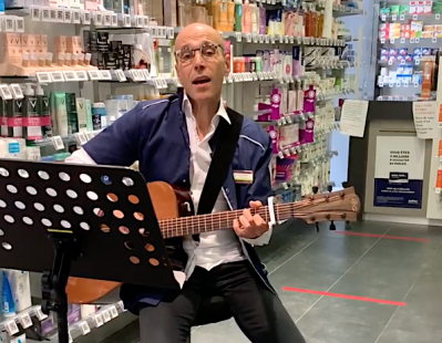 pharmacien chanteur
