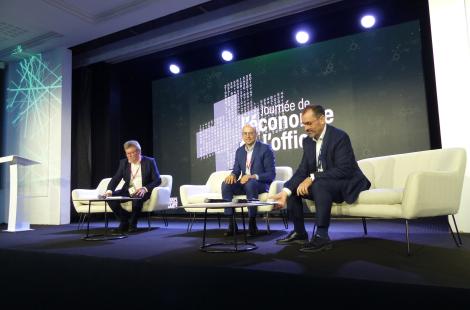 De gauche à droite, les experts-comptables Bertrand Cadillon, Louis Maertens et Emmanuel Leroy