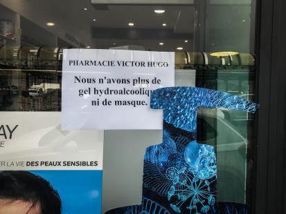 Dès le début mars, les pharmacies sont dévalisées laissant les professionnels de santé sans réponse face aux usagers dépourvus
