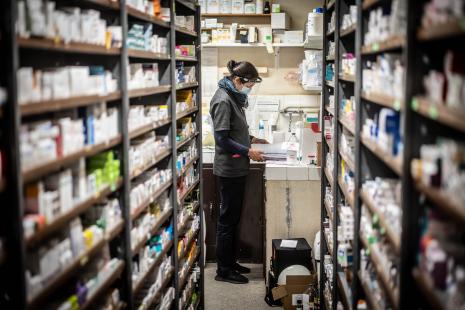Près de 80 % des officines ont fait l'objet d'aménagements particuliers durant la crise