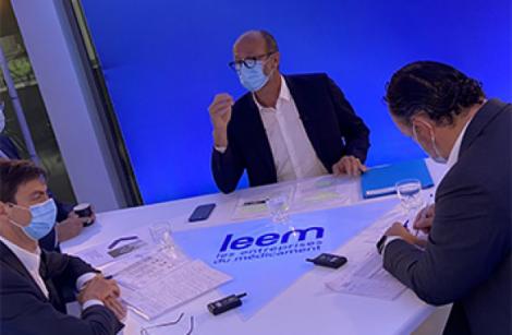 Frédéric Collet, président du LEEM