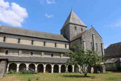 L'ancienne abbaye bénédictine de Locmaria