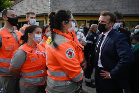 Macron à Tende mercredi dernier