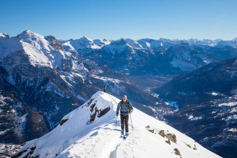 Ski de randonnée à Pelvoux-Vallouise