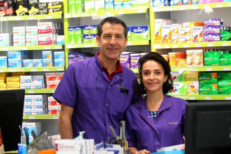 Olivier Bascoules et Isabelle Giassi s’investissent dans la  responsabilité sociétale et environnementale (RSE) de  leur officine, y compris dans son environnement immédiat