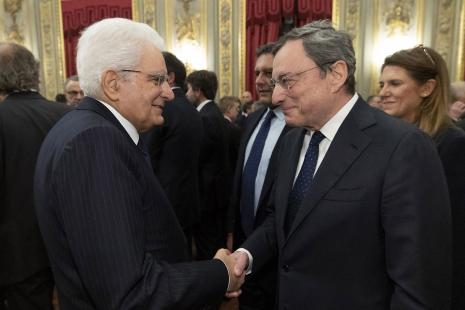 Draghi et Mattarella