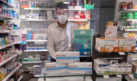 Laurent Filoche a reçu ses premiers autotests, il ne manque plus que les patients !