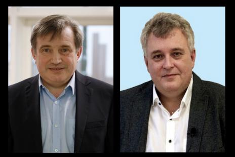 Philippe Besset (à gauche) et Pierre-Olivier Variot (à droite)