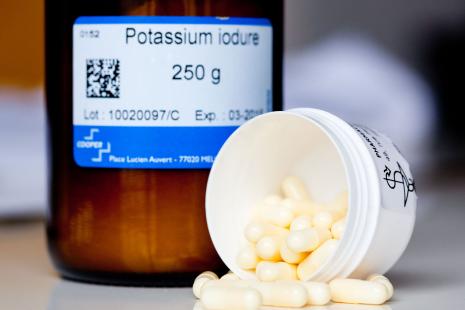 La prise d’iode doit se faire uniquement à la demande du préfet