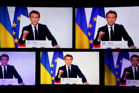 Macron le 2 mars à la télévision