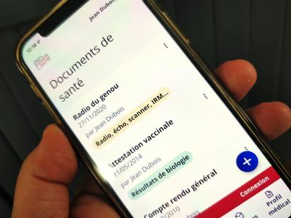 Le 19 mai, l’appli mobile est venue compléter l’accès au site monespacesante.fr