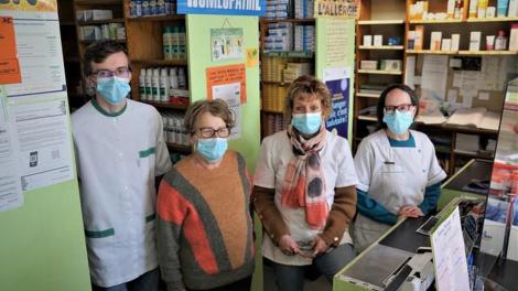 Danièle Mazeaud et son équipe