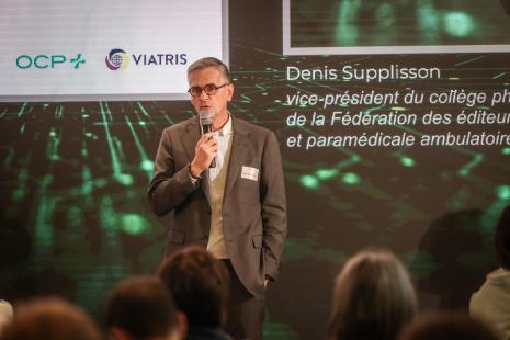 Denis Supplisson, vice-président du collège pharmacien de la FEIMA