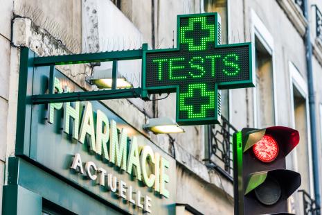 Durant la crise sanitaire les pharmaciens avaient pu communiquer sur la réalisation des tests