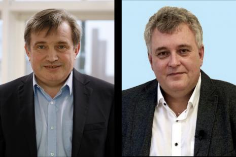 Philippe Besset (à gauche) et Pierre-Olivier Variot (à droite)
