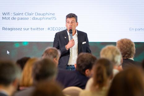 Laurent Filoche, président de l'Union des groupements de pharmaciens d'officine UDGPO)