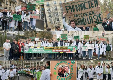 à paris, comme à Nancy ou Marseille, les slogans appellent à l'urgence de la réforme