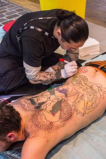 Les réactions allergiques sont très fréquentes sur les zones tatouées