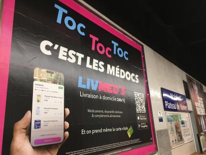 Des fonctionnalités telles que l’envoi d’ordonnance, la commande et la livraison de médicaments à prescription facultative restent autorisées