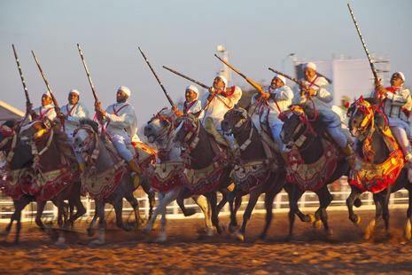 Fantasia lors du Salon du cheval