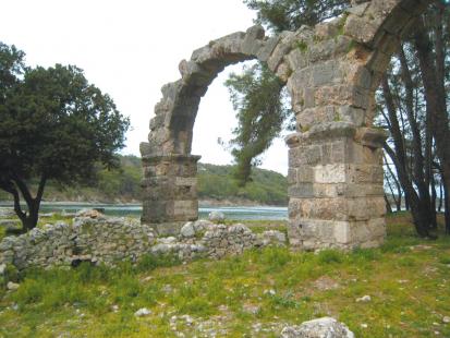 L’aqueduc romain de Phaselis
