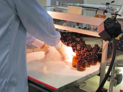 Même un site de production, mêmes médicaments